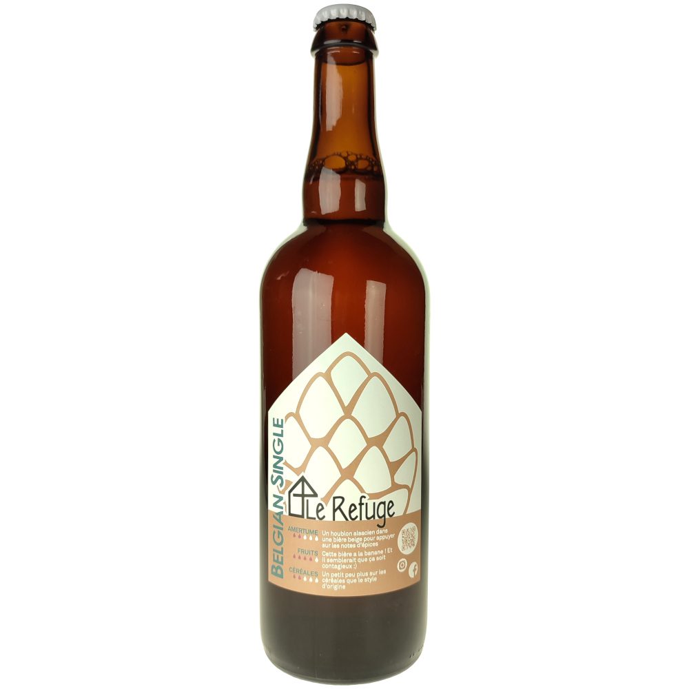 Belgian Single 75cl, Brasserie le Refuge 1 Belgian Single 75cl Brasserie le Refuge